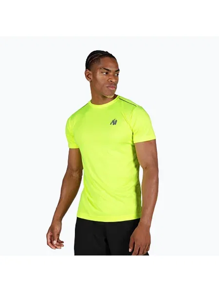 Tricou de antrenament pentru bărbați Gorilla Wear Washington yellow galben