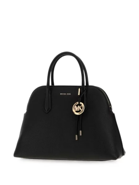 Geantă Michael Michael Kors din piele cu autograf roz