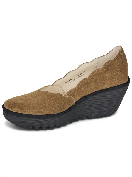 Pantofi Fly London maro