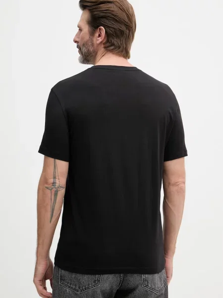 Armani Exchange Póló férfi fekete