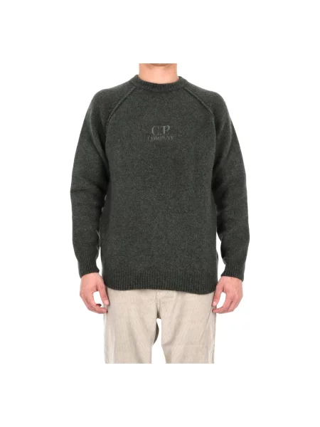 Sweter C.p. Company wełniany zielony