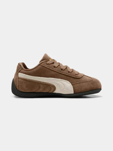 Детские кроссовки Puma коричневые