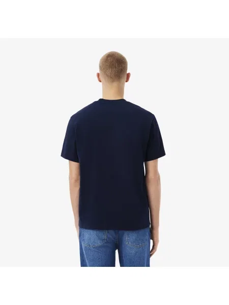 Lacoste Koszulka granatowa