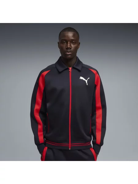 PUMA kurtka dresowa T7 Big Cat Odzież S niebieski