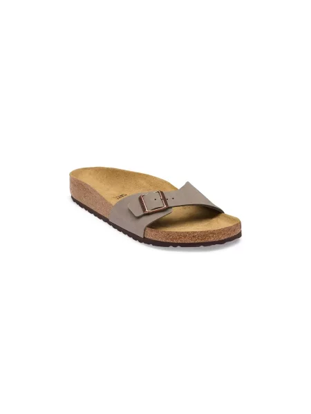 Birkenstock klapki Madrid Birkibuc szare