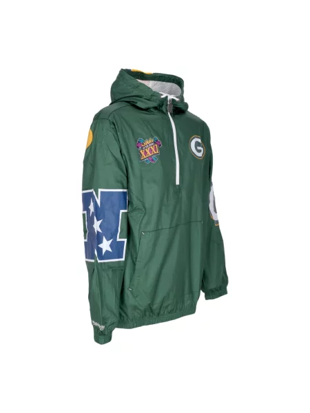 Kurtka Mitchell & Ness zielona