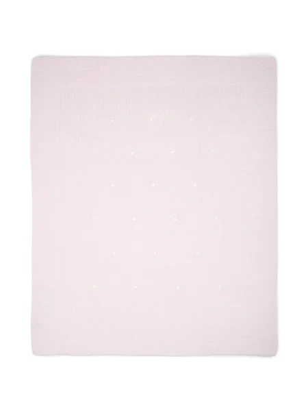 Чанта Little Bear бродирана на точки виолетово