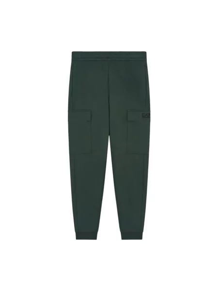 Spodnie cargo Emporio Armani Ea7 zielone