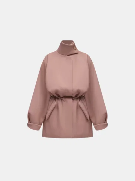 Пальта та плащі MARCHI пудра вовна/поліестер