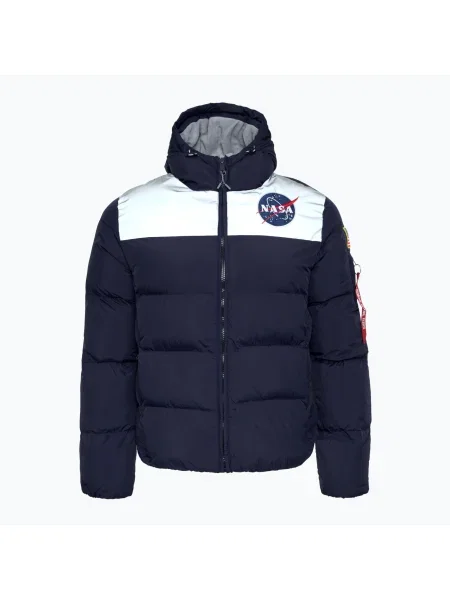 Olcsóbban. Alpha Industries HP NASA férfi dzseki ultra navy. Méret: XL sötétkék