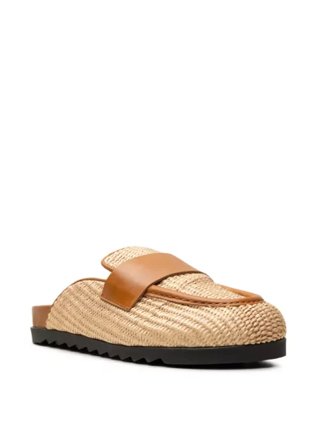 Papuci tip mules Chuckies din piele