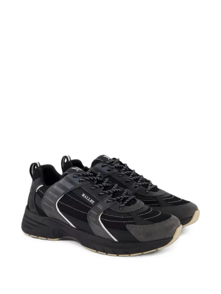 Sneakerși Mallet plasă negru