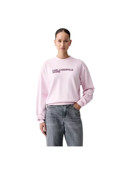 Karl Lagerfeld Jeans Bluza jasny różowy