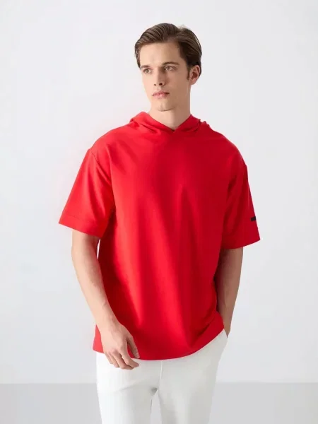 Tommy Life Tričko červená
