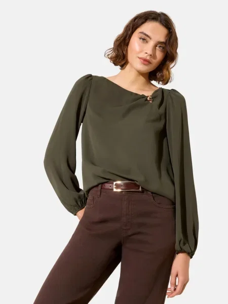 Friends Like These Bluză kaki