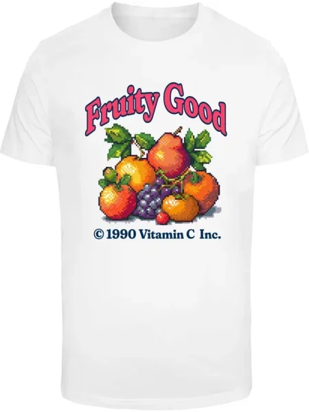 Mister Tee Tricou Fruity Good oliv / portocaliu / roz / negru alb