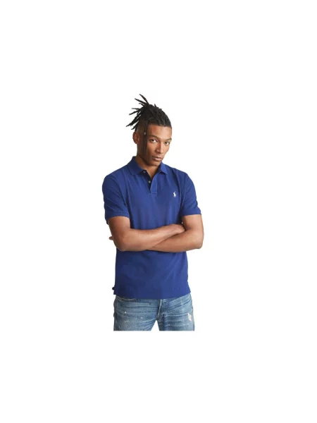 Polo majica Polo Ralph Lauren z vezenjem modra
