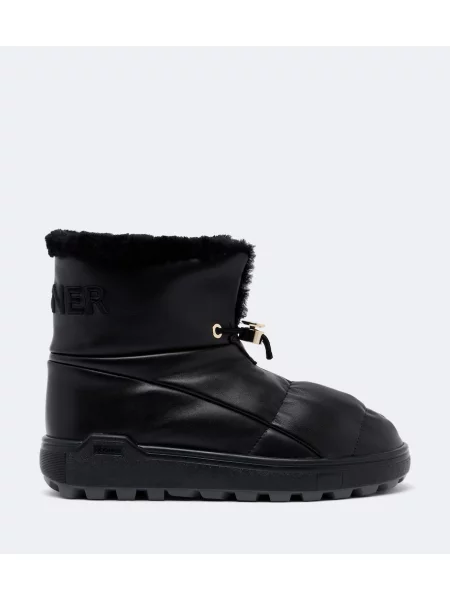 Botine Bogner din piele negru