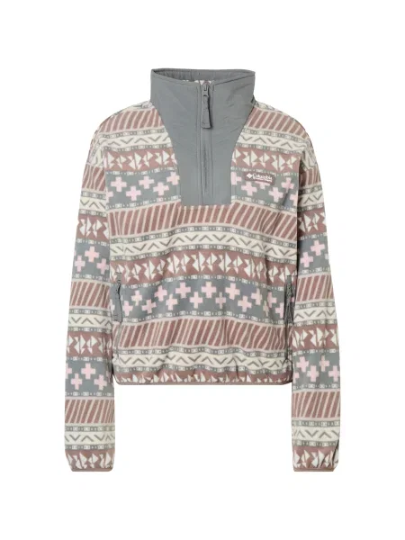 COLUMBIA Pulovere sport Sequoia Grove™ II crem / gri / rosé alb