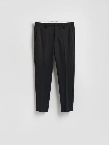Reserved Pantaloni chino slim fit negru