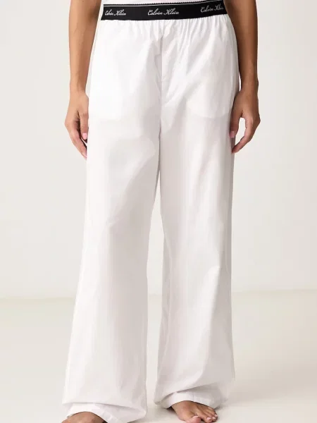 Calvin Klein Underwear pyžamové kalhoty bílé