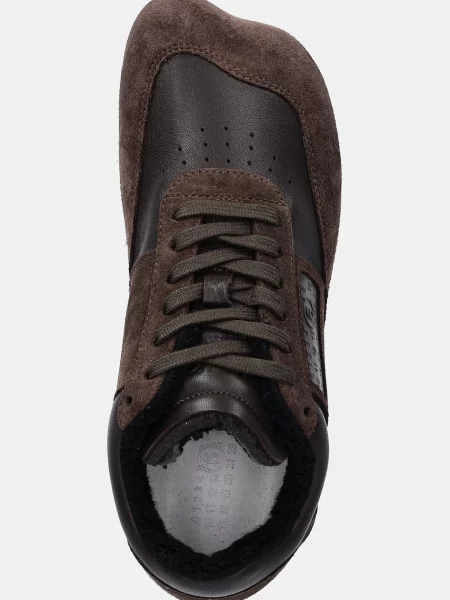 Kožené tenisky Maison Margiela černá