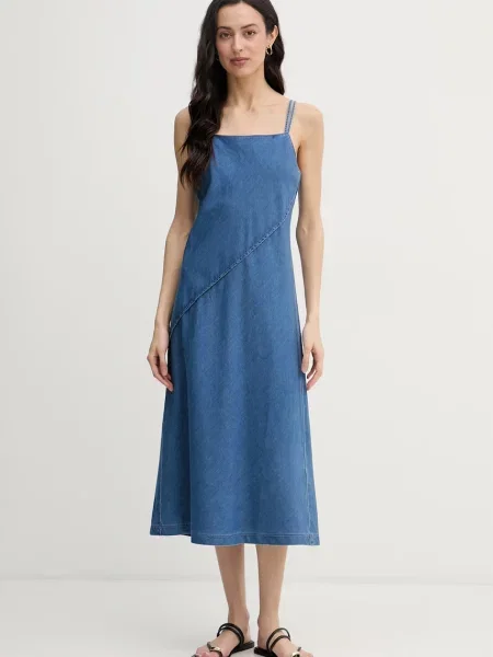Calvin Klein Jeans ljetna haljina traper plava
