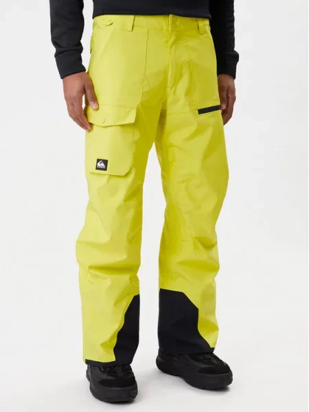 Quiksilver Snieglenčių kelnės Utility Modern Fit geltona