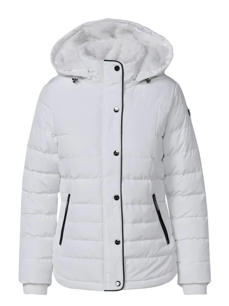 KOROSHI Geacă de primăvară-toamnă negru alb