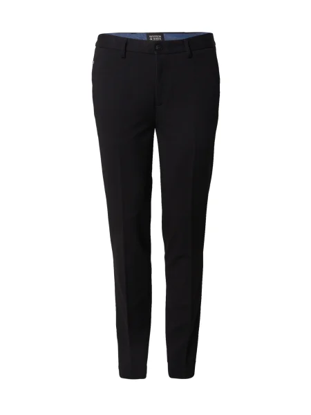 SCOTCH & SODA Pantaloni cu dungă negru