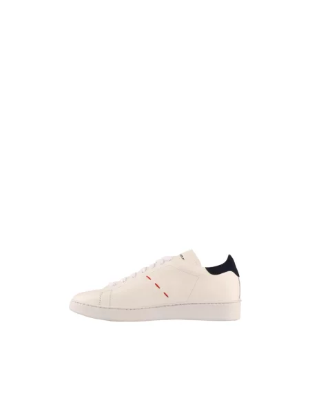 Sneakersy Kiton zamszowe białe
