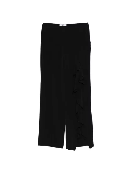 Pantaloni Vivetta cu volane negru