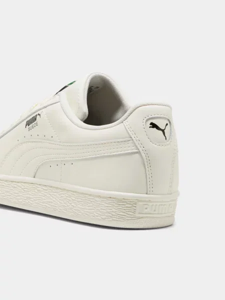 Замшевые кеды Puma белые