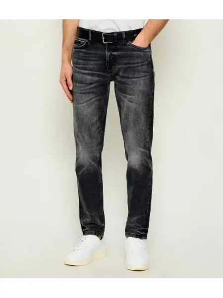 HUGO Farmer HUGO | Tapered fit fekete