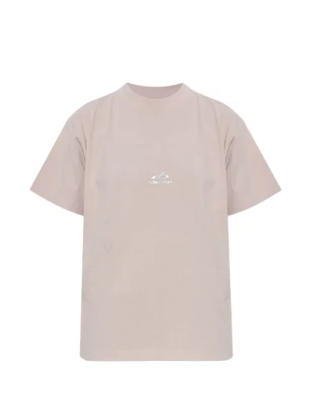 Tricou Balenciaga cu imagine roz