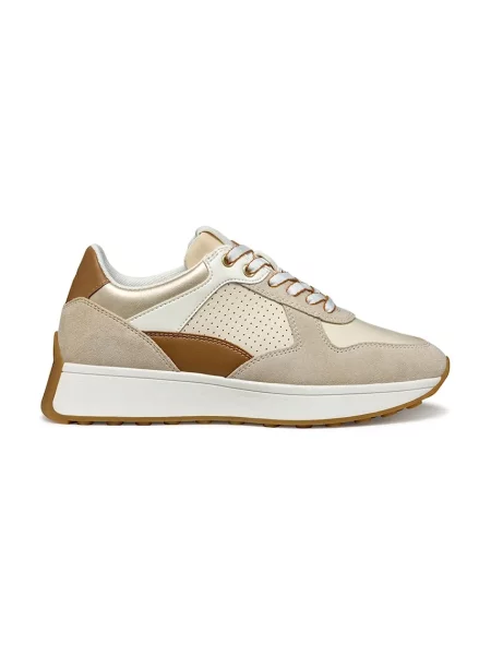 Sneakersy Geox beżowe