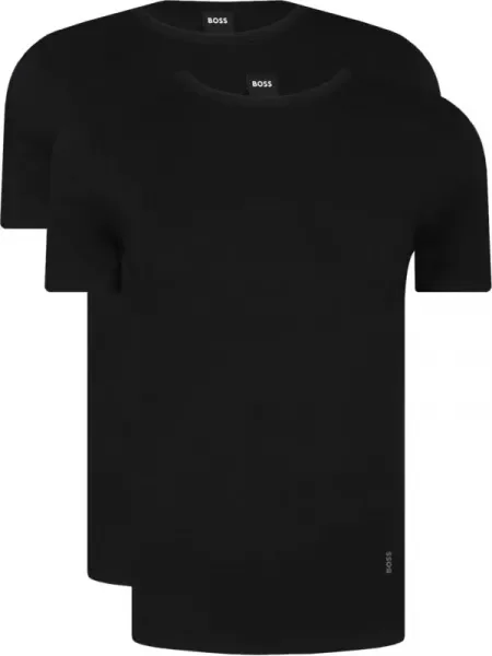 BOSS BLACK 2 db-os póló fekete