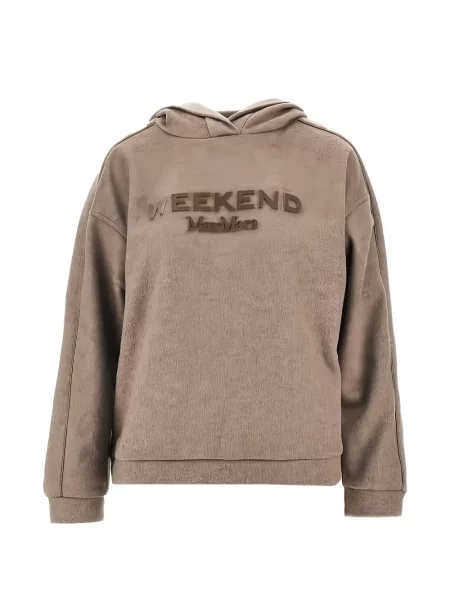 Hanorac cu glugă Weekend Max Mara cu broderie