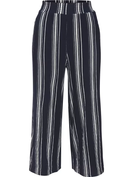 LASCANA Pantaloni albastru marin alb