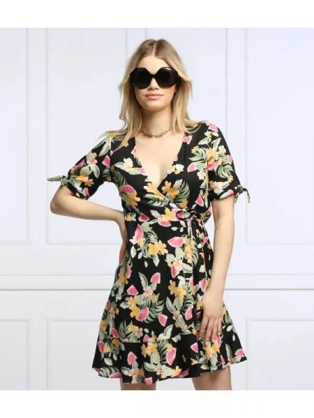 BANANA MOON Rochie | cu adaos de in negru