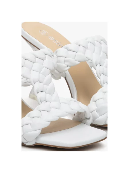 Мюли Estro белые