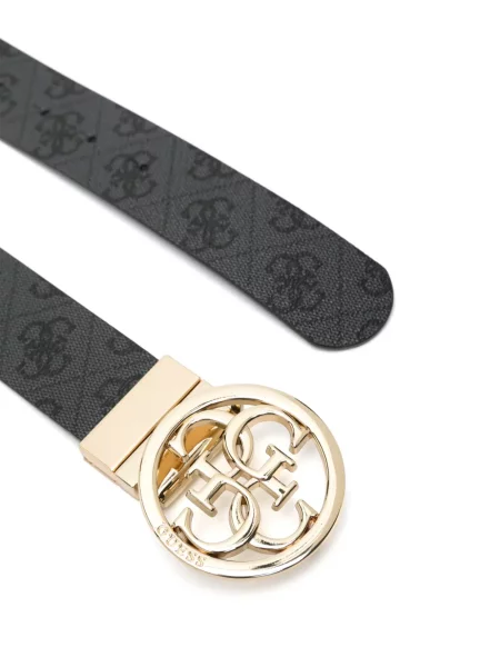 Cu centură curea Guess negru