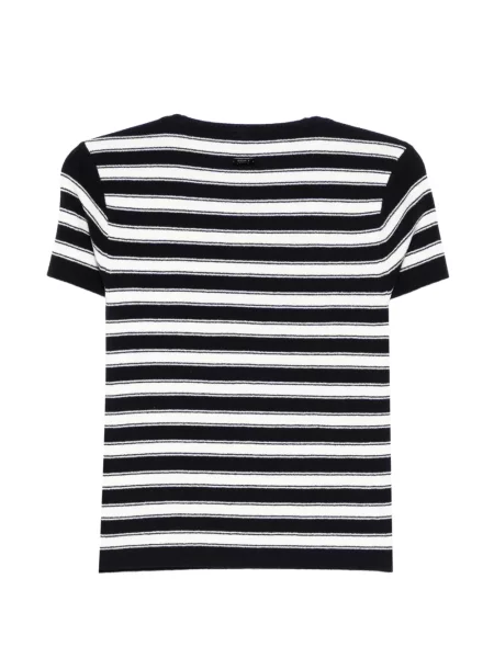 Tricou Juun.j cu dungi albastru