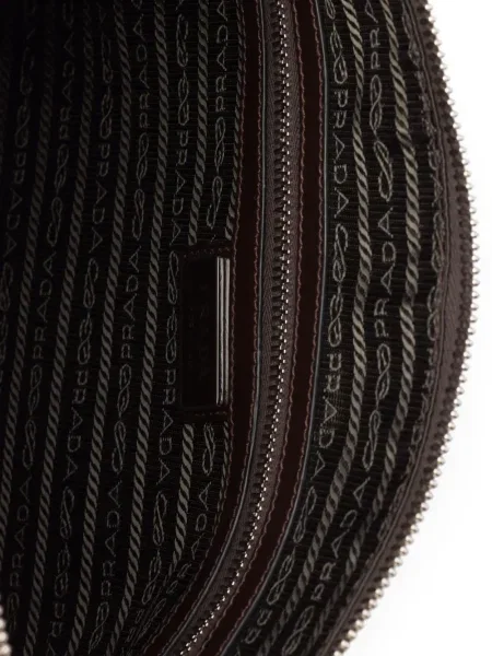 Geantă crossbody Prada din piele maro