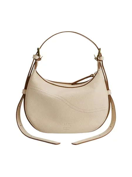 Torebka crossbody Atp Atelier skórzana biała