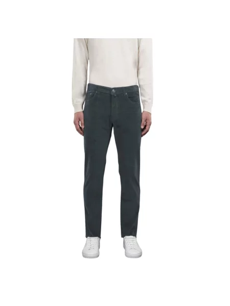 Spodnie Moorer zielone