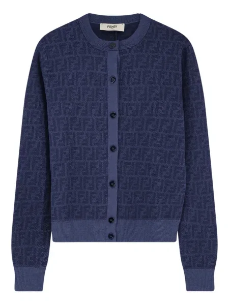 Cardigan Fendi albastru