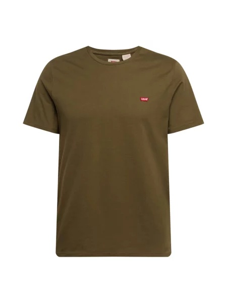 LEVI'S ® Tricou SS Original HM Tee oliv / roșu alb