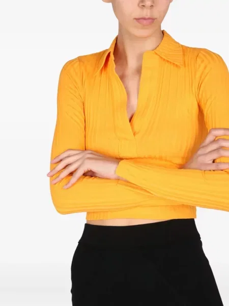 Top Helmut Lang galben