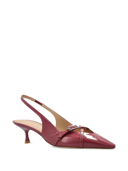 Pantofi cu toc Stuart Weitzman slingback roșu